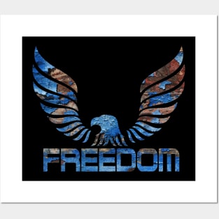 Fly Like An Eagle to FREEdom Posters and Art